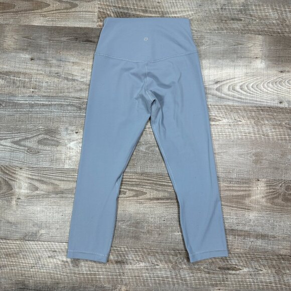 Lululemon Align HR High Rise Pant 22” Full Lenght Blue Women’s Size 6 - Picture 5 of 10